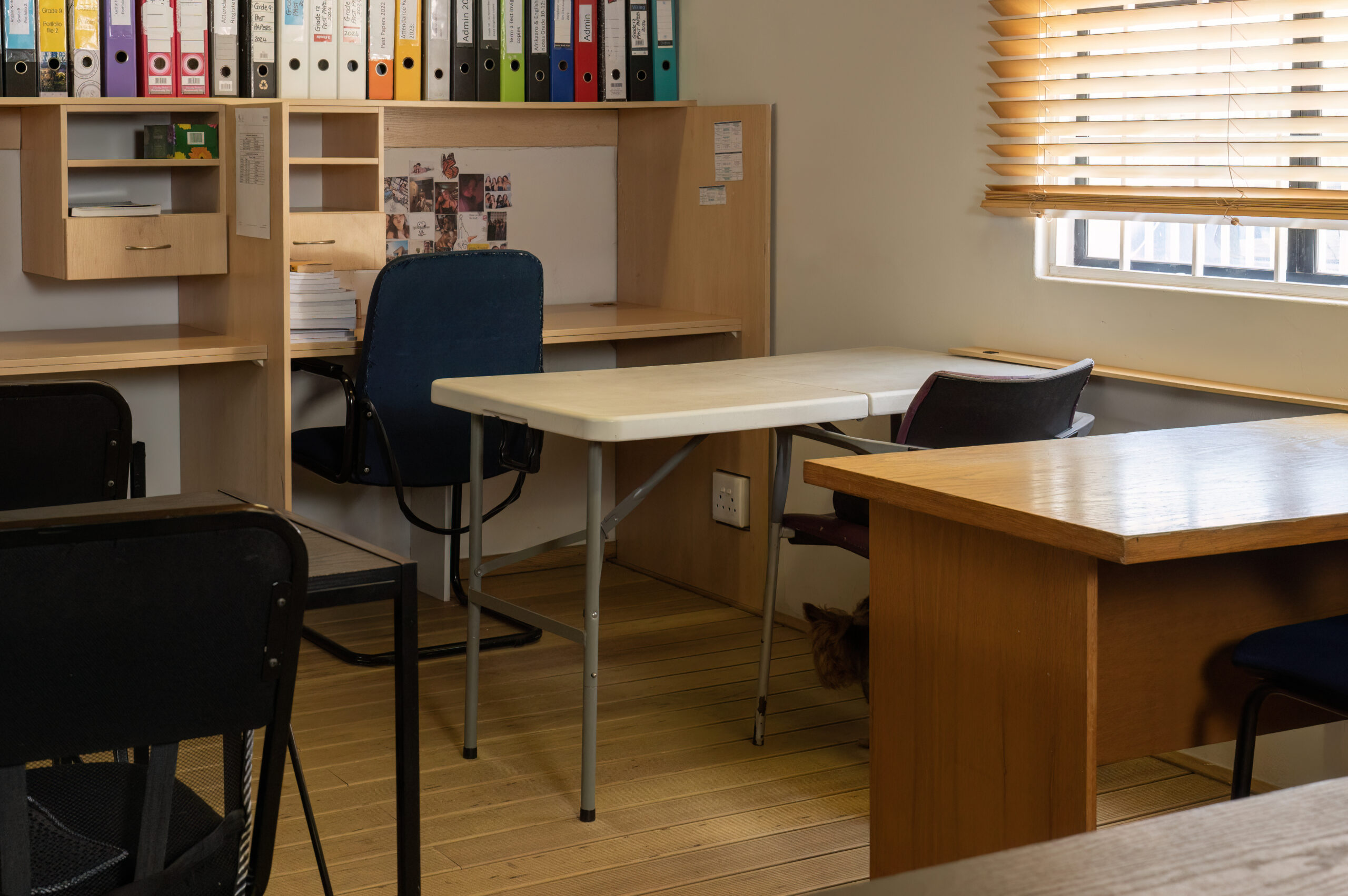 classroom at learning centre of hope